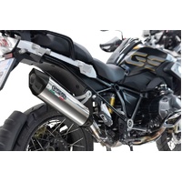 GPR Exhaust To Suit BMW R 1250 Gs 2019-2020, Furore-X Titanio, Homologated legal slip-on exhaust including removable db killer and link pipe 