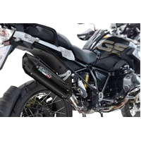 GPR Exhaust To Suit Bmw R 1250 Gs 2019-2020, Furore-X Titanio Nero, Homologated legal slip-on exhaust including removable db killer and link pipe 