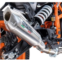 GPR Exhaust To Suit Ducati Multistrada 1260 2018-2020, GP-Revo Titanium, Homologated legal slip-on exhaust including removable db killer and link pipe