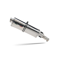 GPR Exhaust To Suit Honda Crossrunner 800 Vfr 800 X 2017-2020, Trioval, Homologated legal slip-on exhaust including removable db killer and link pipe 