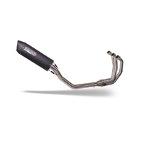GPR Exhaust To Suit Triumph Daytona 660 2023-2025, Furore Nero, Homologated legal full system exhaust, including removable db killer 