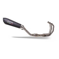 GPR Exhaust To Suit Triumph Daytona 660 2023-2025, New Grand Prix Evo Black Titanium, Homologated legal full system exhaust, including removable db ki
