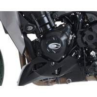  R&G Racing Engine Case Cover LEFT Hand Side To Suit Various Kawasaki Models (Black)