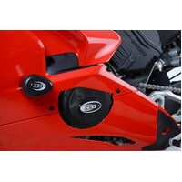 R&G Racing Engine Case Cover To Suit Ducati Panigale V4 '17-, V4S '18-, Speciale '18, V4R '20- (LHS)