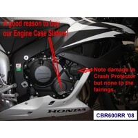 R&G Racing Engine Case Slider To Suit Honda CBR600RR '07-'08 (RHS)