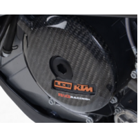 R&G Racing Carbon Engine Case Slider (LHS) for Various KTM Models