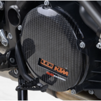 R&G Racing Carbon Engine Case Slider (RHS) for Various KTM Models