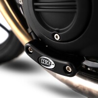 R&G Racing Engine Case Slider To Suit Triumph Street Twin, Thruxton 1200R '16-, Speed Twin 1200 '19-'21 & Speed Twin 900 '22- models (LHS)