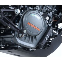 R&G Racing Engine Case Slider To Suit KTM Duke 125 '17-'23, RC125 '17- & Svartpilen 125 '21-  models (RHS)