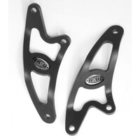 R&G Racing Exhaust Hanger Kit To Suit Aprilia Tuono 2006 - 2011 (Black)