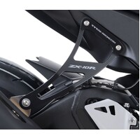 R&G Racing Exhaust Hanger and Rear Footrest Blanking Plate Kit To Suit Kawasaki ZX10R '11- & ZX-10RR '21-