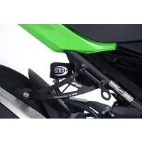 R&G Racing Exhaust Hanger & Footrest Blanking Plate Kit To Suit Kawasaki Ninja 250/400/500