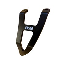 R&G Racing Exhaust Hanger & left hand Footrest Blanking Plate To Suit the Aprilia RSV4 1100 Factory '19- & Tuono V4 1100 (Factory) '21-
