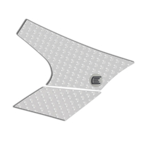 Eazi-Grip EVO Tank Grips To Suit Aprilia Caponord 1200  clear