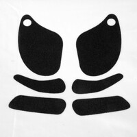 R&G Racing R&G Tank Traction Grips To Suit Kawasaki ZX6R (2005 - 2006) - Clear