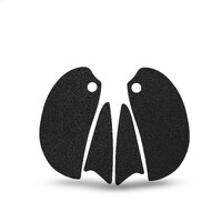 R&G Racing R&G Tank Traction Grips To Suit Suzuki GSXR600/ 750 '04-'05