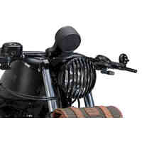Custom Acces Max Headlight Protector To Suit Harley Davidson Sportster Models (Black)