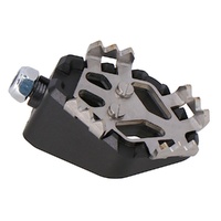 SW-Motech ADVENTURE step for brake pedal. Black/Silver. (FBL.00.127.11000)