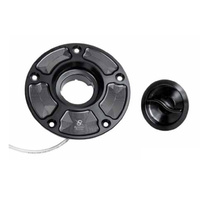 Bonamici Racing Aluminium Fuel Tank Cap To Suit Yamaha Models (Black)