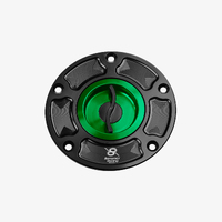 Bonamici Racing Aluminum tank cap for MV Agusta F4 - B4 10-19 - GREEN