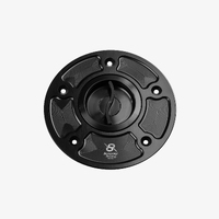 Bonamici Racing Aluminum tank cap for Honda CBR 1000 RR 14-16 - BLACK