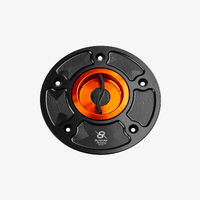 Bonamici Racing Aluminum tank cap for Honda CBR 1000 RR 14-16 - ORANGE