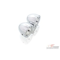 Custom Acces TWIN LIGHT HOMOL. 90MM DE DIAM.3 1/2""""""""