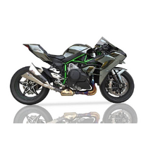 IXIL SLIP ON - DOUBLE SLASHED CONE XTREM To Suit KAWASAKI NINJA H2 15-20 (ZXT00N ZXT00X ZXT02J)