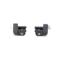 SW-Motech Mounting Kit For EVO footrest.Black. Honda / Suzuki / KTM models.(FRS.01.112.80303/B)