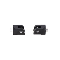 SW-Motech Mounting Kit For EVO footrest.Black. Honda / BMW / Triumph / Voge - models.(FRS.01.112.80401/B)