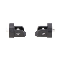 SW-Motech Mounting Kit For EVO footrest.Black. Honda NT1100 (21-), XL750 (22-).(FRS.01.112.80500/B)