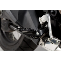 SW-Motech Footrest extension. Black. Honda CRF 1000 L Africa Twin (15-17). (FRS.01.622.10000/B)