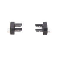 SW-Motech Mounting Kit For EVO footrest.Black. Aprilia, BMW, Suzuki models.(FRS.05.112.80002/B)