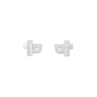 SW-Motech Mounting Kit For EVO footrest. Silver. Aprilia, BMW, Suzuki models. (FRS.05.112.80002/S)