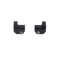 SW-Motech Mounting Kit For ION footrest. Black. Yamaha Tenere 700 models (19-). (FRS.06.011.80201/B)
