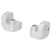 SW-Motech Mounting Kit For ION footrest. Silver. Yamaha Tenere 700 models (19-). (FRS.06.011.80201/S)
