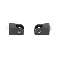 SW-Motech Mounting Kit For EVO footrest.Black. BMW R 1200 GS, R 1250 GS, R 1300 GS.(FRS.07.112.80302/B)
