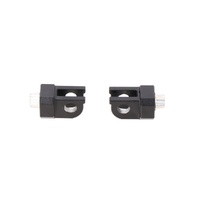 SW-Motech Mounting Kit For EVO footrest.Black. Kawasaki models.(FRS.08.112.80102/B)