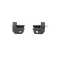 SW-Motech Mounting Kit For EVO footrest.Black. Triumph Tiger 1050, BMW models.(FRS.11.112.80001/B)