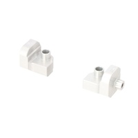 SW-Motech Mounting Kit For EVO footrest. Silver. Aprilia Touareg 660 (21-) (FRS.13.112.80200/S)