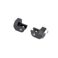 SW-Motech Mounting Kit For EVO footrest.Black. Ducati Multistrada V4 / V2, DesertX.(FRS.22.112.80201/B)