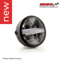 Koso GH-01 LED HEADLIGHT- LOW AND HIGH BEAM 5''