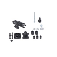 SW-Motech GPS mount kit for head tube with T-Lock.For diam 12,5-25 mm. 1" ball, socket arm, T-Lock.(GPS.00.308.35400)