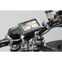 SW-Motech GPS Mount For Handlebar -Black. Shock absorbent.(GPS.07.646.10600/B)