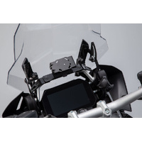 SW-Motech GPS Mount For Cockpit - Black. BMW R 1200 GS (12-18), R 1250 GS (18-). (GPS.07.646.11000/B)