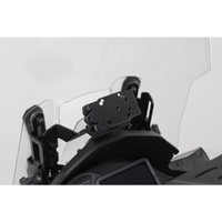 SW-Motech GPS Mount For Cockpit -Black. Kawasaki Versys 1000 (18-).(GPS.08.922.10000/B)