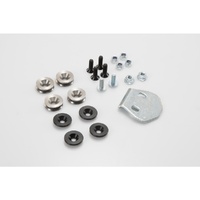 SW-Motech Adapter kit for ADVENTURE-RACK. Black. For TRAX ADV/ION/EVO. (GPT.00.152.35100/B)