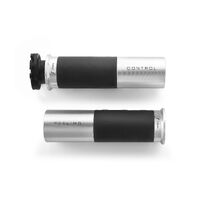 Rizoma Icon Grips, Color Silver