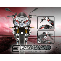 Eazi-Guard Paint Protection Film for Aprilia Tuono V4 2015 - 2017  matte