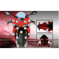 Eazi-Guard Paint Protection Film for Ducati Panigale 899 1199  matte